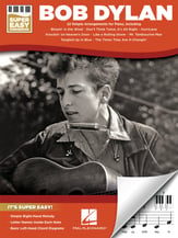 Super Easy Songbook: Bob Dylan piano sheet music cover